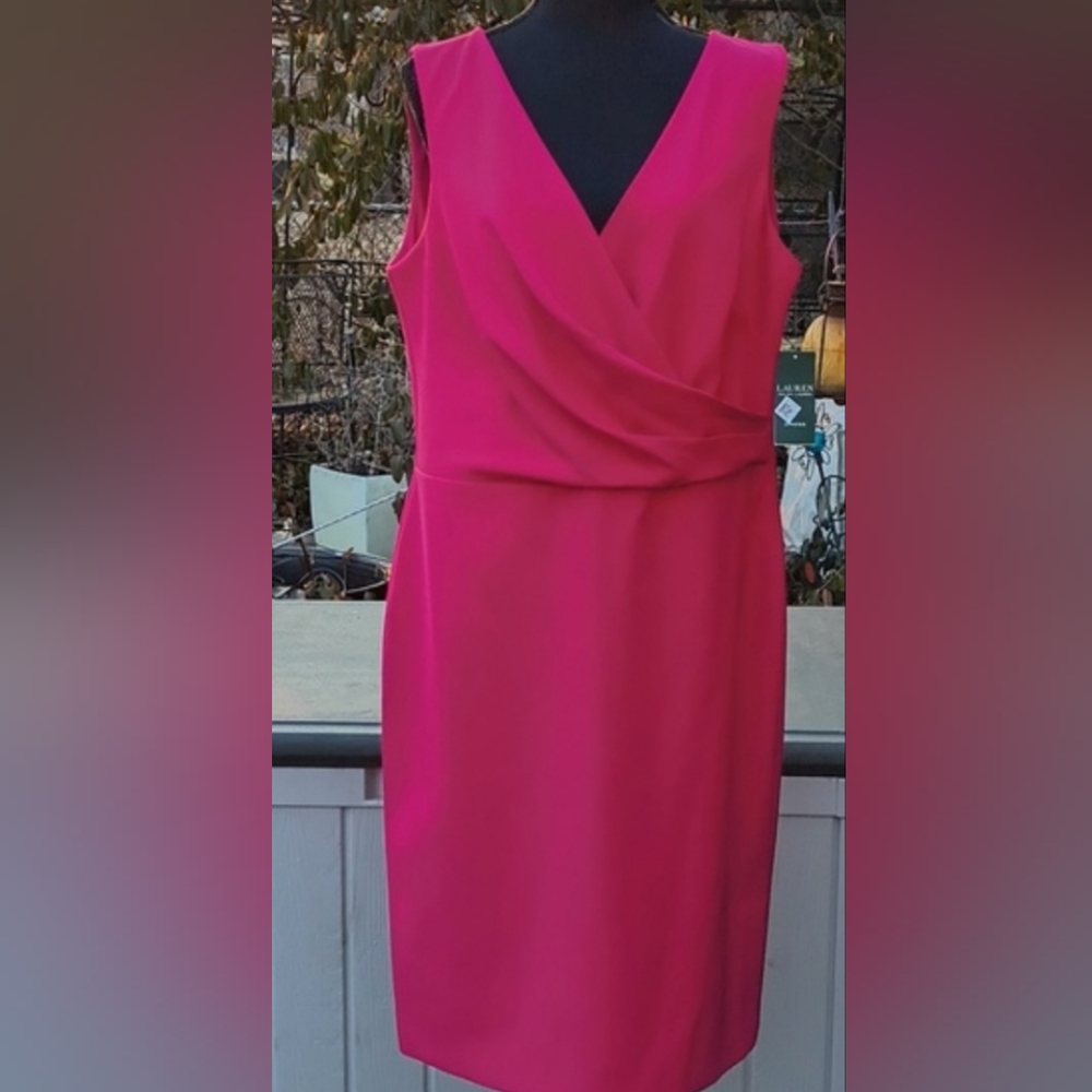 Lauren Ralph Lauren Fuchsia Dress